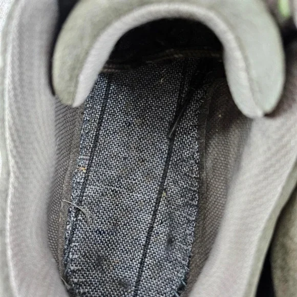 Keen Hiking Trail Shoes Womens 10 Olive Green Suede Lace Up Rubber Toe Rugged - Picture 8 of 16